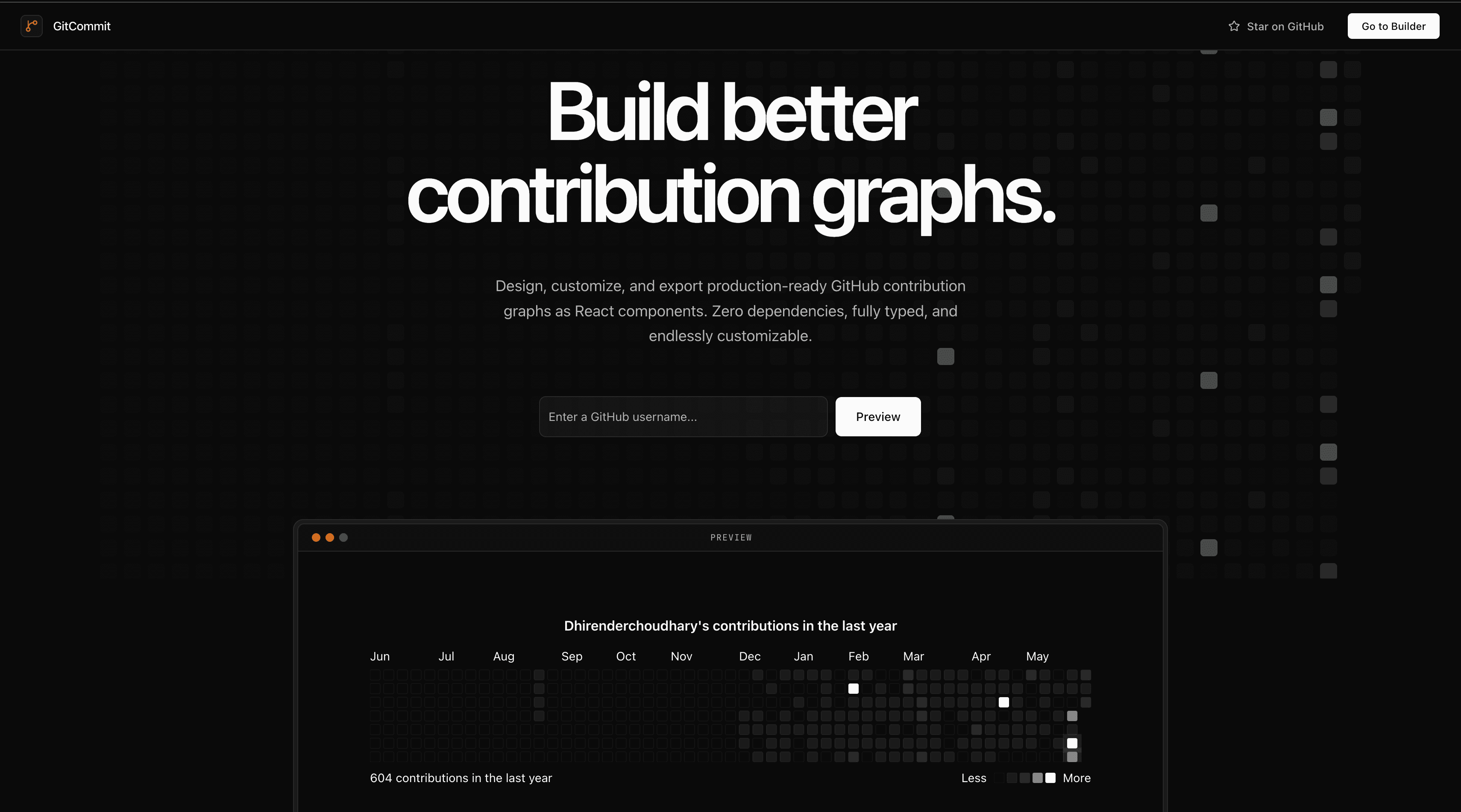 Git Commit Theme Builder